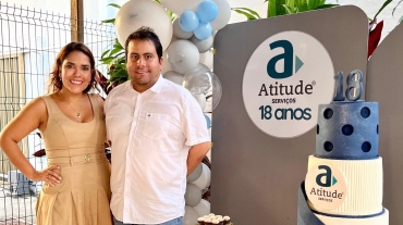 Lais Soares e Paulo Aragao